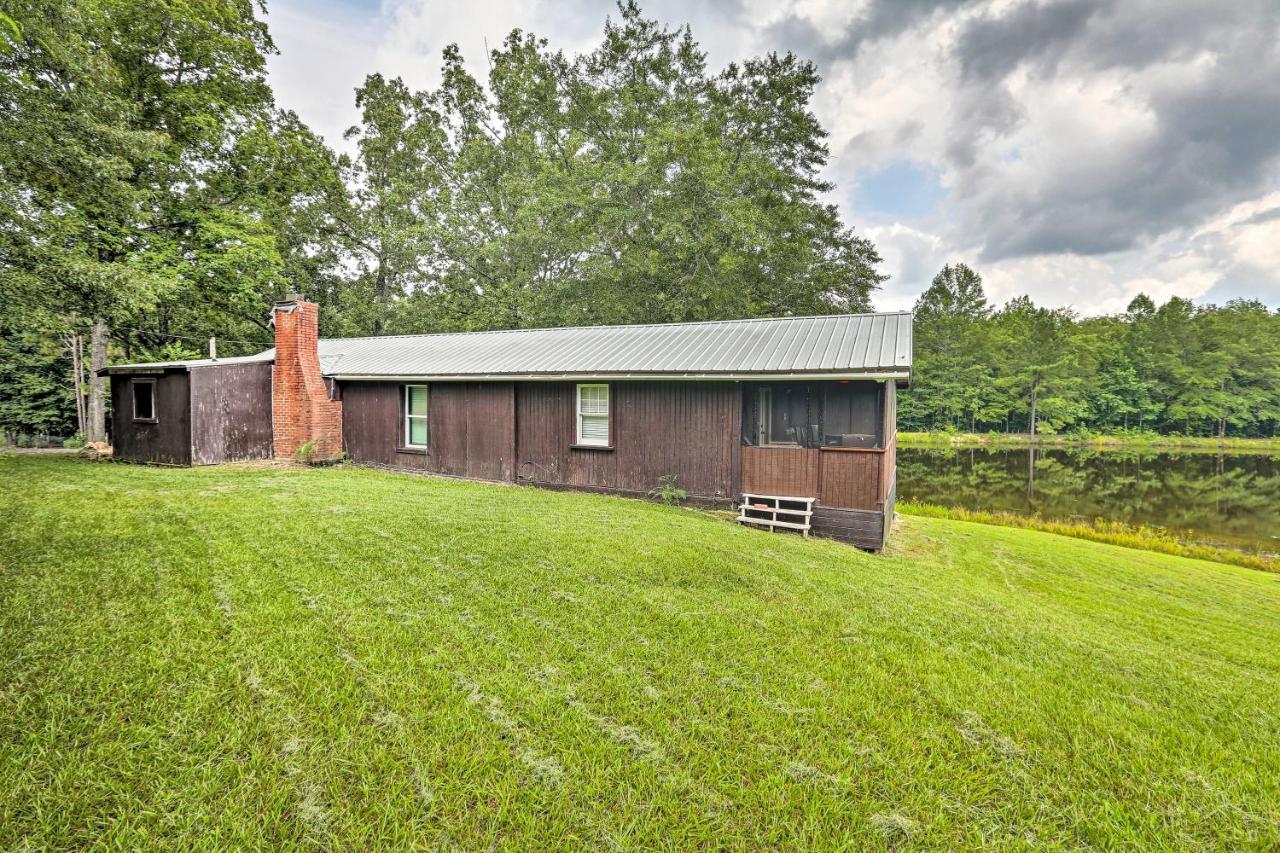 1950S Serenity Pond Cabin With View Peace And Quiet! Talladega Exterior foto