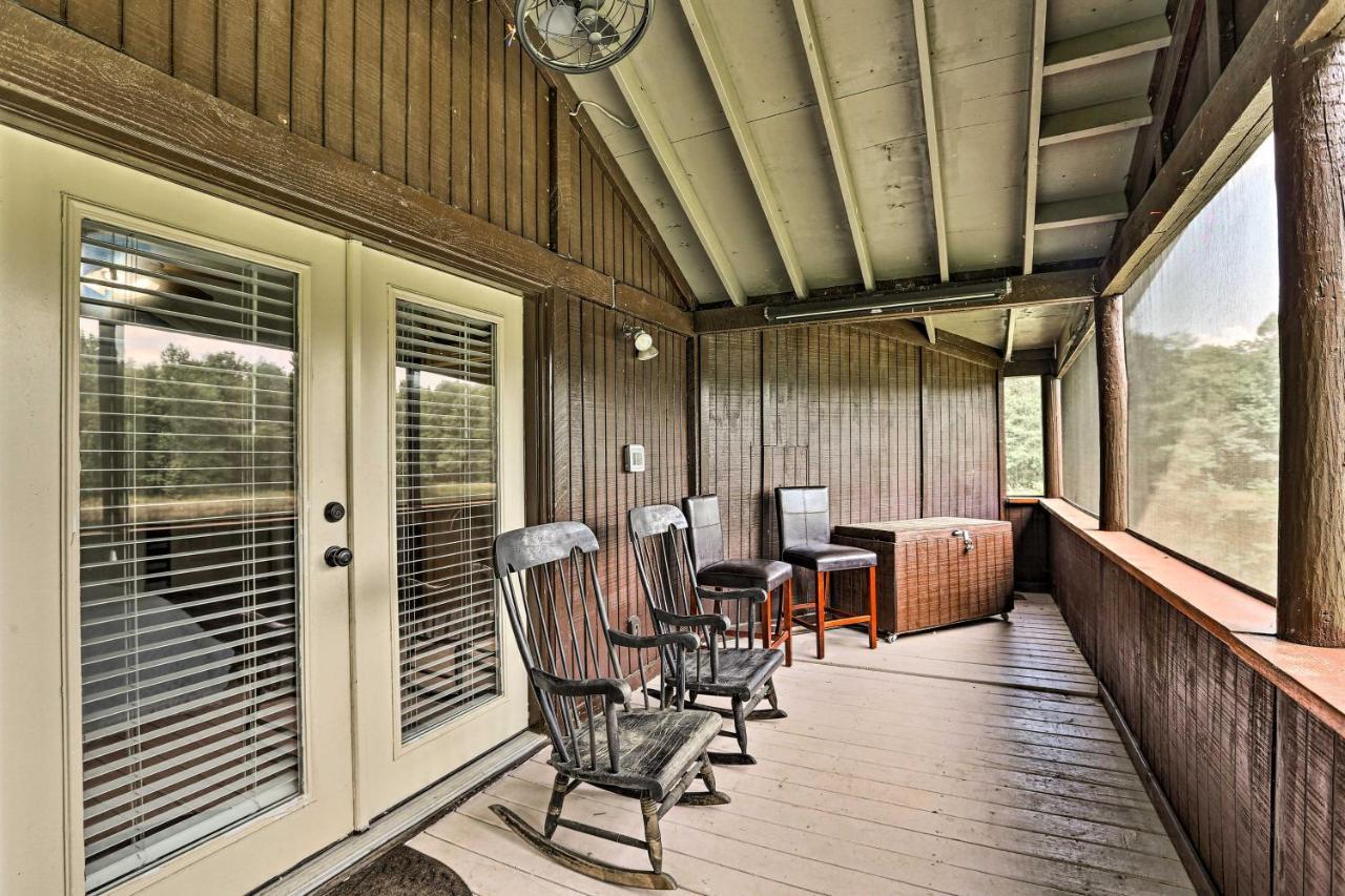 1950S Serenity Pond Cabin With View Peace And Quiet! Talladega Exterior foto